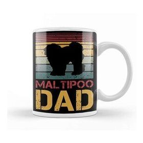 Baskı Dükkanı Maltipoo Dad 01 Kupa