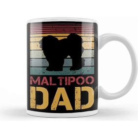 Baskı Dükkanı Maltipoo Dad 01 Kupa