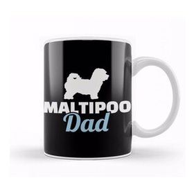 Baskı Dükkanı Maltipoo Dad 02 Kupa