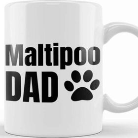 Baskı Dükkanı Maltipoo Dad Kupa