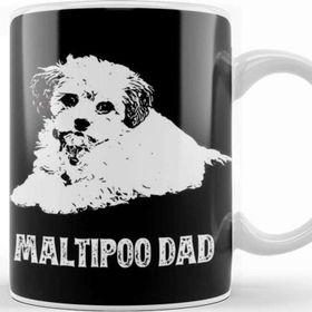 Baskı Dükkanı Maltipoo Dad Kupa