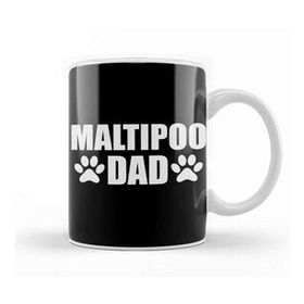 Baskı Dükkanı Maltipoo Dog Dad Gift Kupa