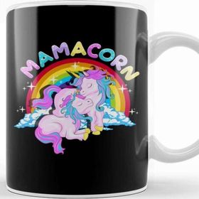 Baskı Dükkanı Mamacorn Cute Unicorn Mom Unicorn Loving Mama Kupa