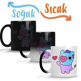 Baskı Dükkanı Mang Bts 02 Sihirli Porselen Kupa