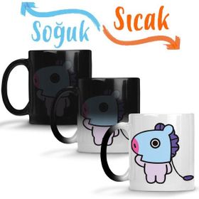 Baskı Dükkanı Mang Bts 05 Sihirli Porselen Kupa
