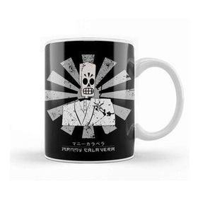 Baskı Dükkanı Manny Retro Japanese Grim Fandango Kupa