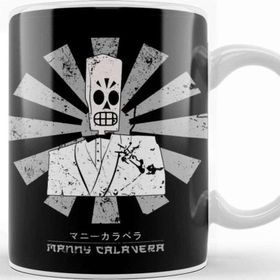 Baskı Dükkanı Manny Retro Japanese Grim Fandango Kupa