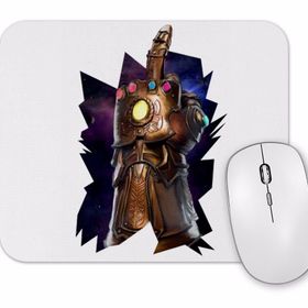 Baskı Dükkanı Manopla Do Infinito Dedo Do Meio Mouse Pad