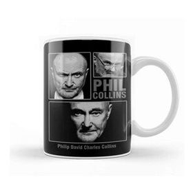 Baskı Dükkanı Many Face Phil Collins Kupa