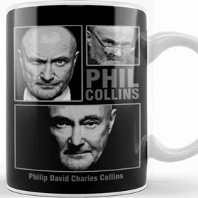 Baskı Dükkanı Many Face Phil Collins Kupa