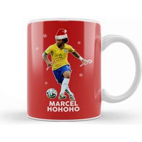 Baskı Dükkanı Marcel Hohoho Vieira Football Christmas Kupa