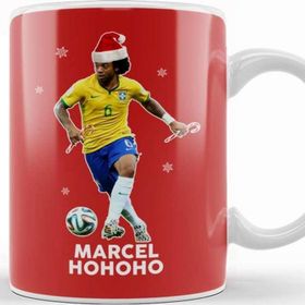 Baskı Dükkanı Marcel Hohoho Vieira Football Christmas Kupa