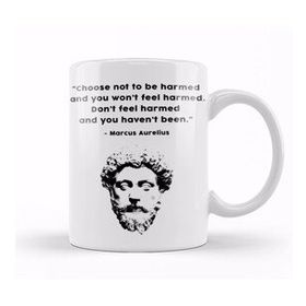 Baskı Dükkanı Marcus Aurelius Stoic Wisdom Kupa