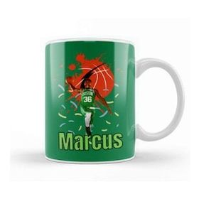 Baskı Dükkanı Marcus Smart Vintage Art Legend Basketball Gift Kupa