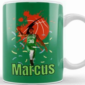 Baskı Dükkanı Marcus Smart Vintage Art Legend Basketball Gift Kupa