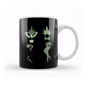 Baskı Dükkanı Marijuana 02 Kupa