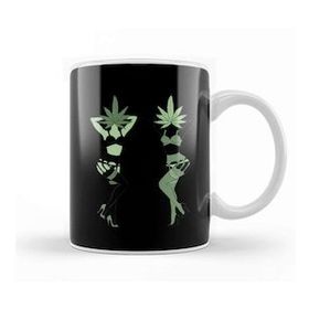 Baskı Dükkanı Marijuana 02 Kupa