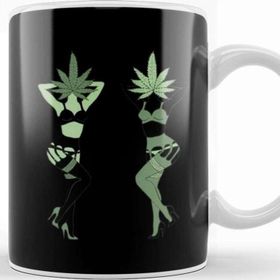 Baskı Dükkanı Marijuana 02 Kupa
