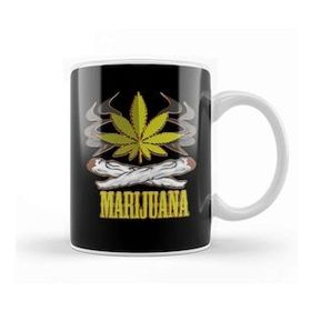 Baskı Dükkanı Marijuana 03 Kupa