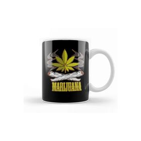 Baskı Dükkanı Marijuana 03 Kupa