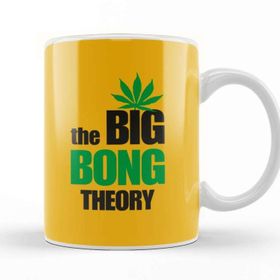 Baskı Dükkanı Marijuana Fun The Big Bong Theory Kupa