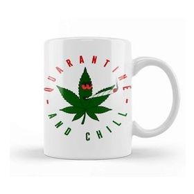 Baskı Dükkanı Marijuana Funny Quote Kupa