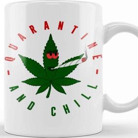 Baskı Dükkanı Marijuana Funny Quote Kupa