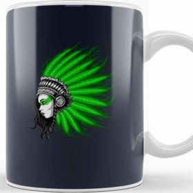 Baskı Dükkanı Marijuana Hair of Fire Kupa