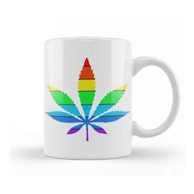 Baskı Dükkanı Marijuana Leaf 02 Kupa