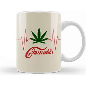 Baskı Dükkanı Marijuana Leaves Cannabis Kupa