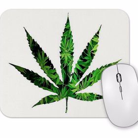 Baskı Dükkanı Marijuana Mouse Pad