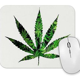 Baskı Dükkanı Marijuana Mouse Pad