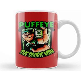 Baskı Dükkanı Marijuana Puffeye Kupa