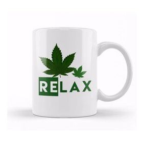 Baskı Dükkanı Marijuana Relax Kupa