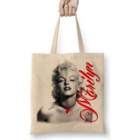 Baskı Dükkanı Marilyn Bez Çanta