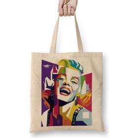 Baskı Dükkanı Marilyn Monroe 05 Bez Çanta
