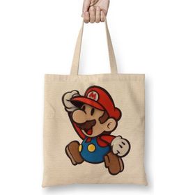 Baskı Dükkanı Mario 01 Bez Çanta