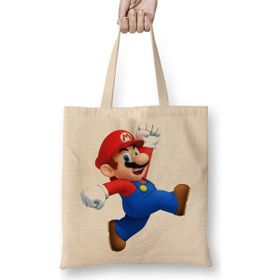 Baskı Dükkanı Mario 3 Bez Çanta