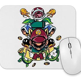 Baskı Dükkanı Mario B Mouse Pad