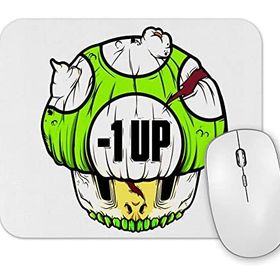 Baskı Dükkanı Mario Cogumelos Mouse Pad