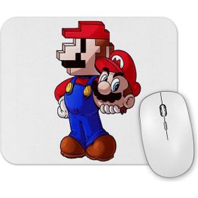 Baskı Dükkanı Mario Pixel Mouse Pad