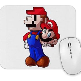 Baskı Dükkanı Mario Pixel Mouse Pad