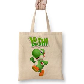 Baskı Dükkanı Mario ve Yoshi Bez Çanta