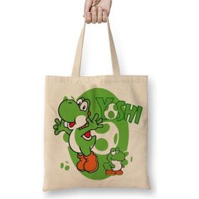 Baskı Dükkanı Mario ve Yoshi Bez Çanta