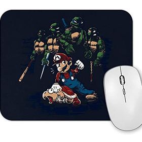 Baskı Dükkanı Mario x Tartarugas Mouse Pad