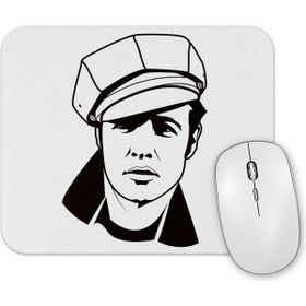 Baskı Dükkanı Marlon Brando Mouse Pad