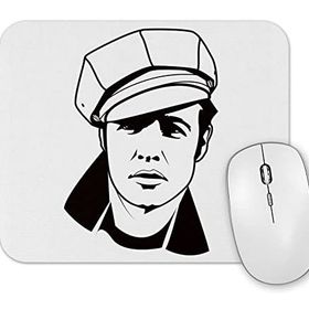 Baskı Dükkanı Marlon Brando Mouse Pad