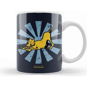 Baskı Dükkanı Marmaduke Retro Japanese Kupa