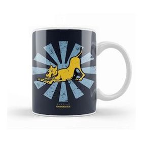 Baskı Dükkanı Marmaduke Retro Japanese Kupa