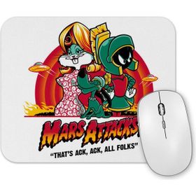 Baskı Dükkanı Mars Attacks Mouse Pad
